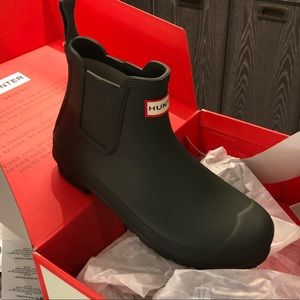 Hunter Chelsea Ankle Rain Boots